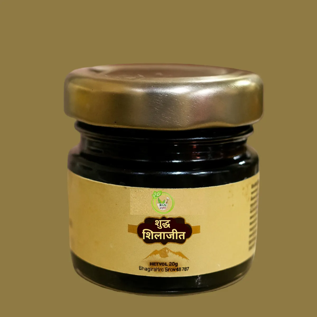 White Pure Natural Shilajit Resin For Energy & Vitality Booster 20 Gm