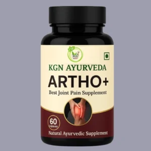 White Ayurvedic Artho Joint Support Capsules For Strengthens Bones & Improves Flexibility 60 Capsules